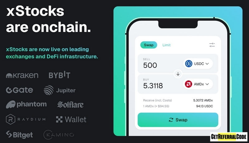 How to buy xStocks with Crypto