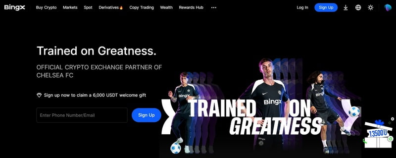 Bingx Crypto Exchange No KYC