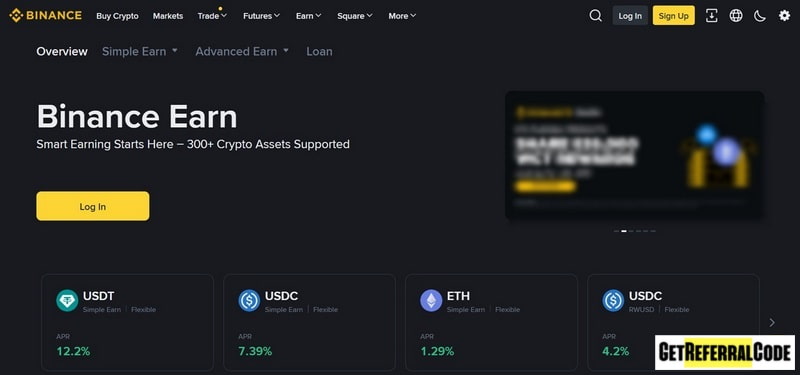 Binance Earn Binance Earn