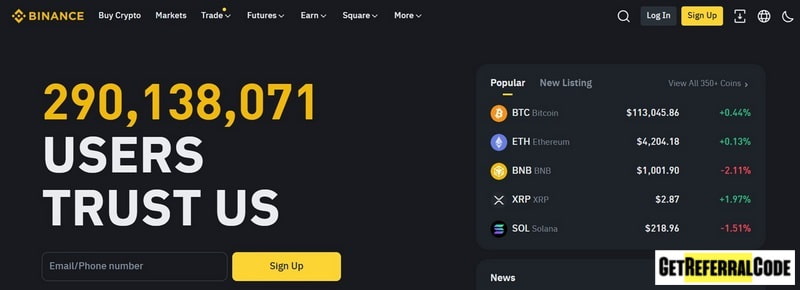 Binance fees