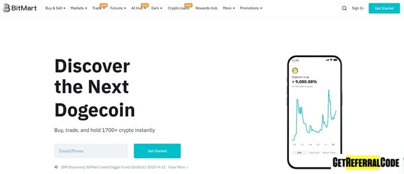 BitMart fees