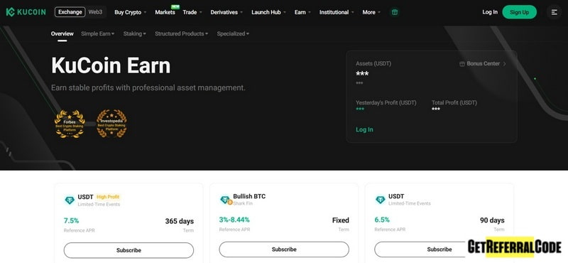 Kucoin Earn Kucoin Earn