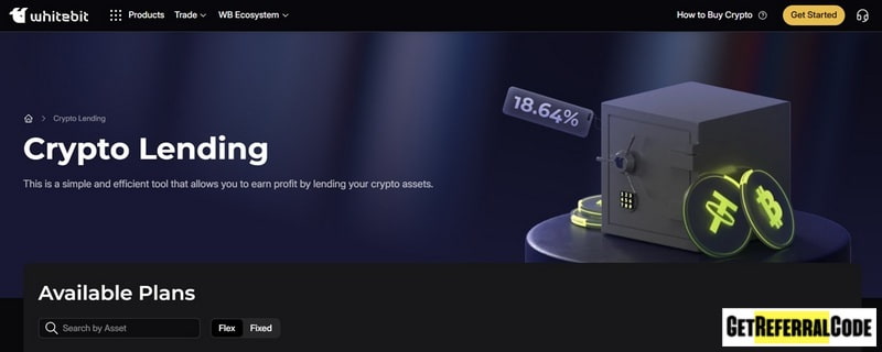 WhiteBIT Crypto Lending WhiteBIT Crypto Lending