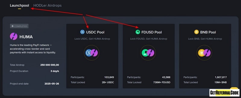 Binance Launchpool