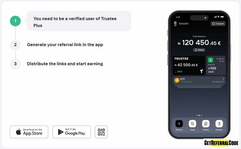 How does the Trustee Plus referral program work How does the Trustee Plus referral program work